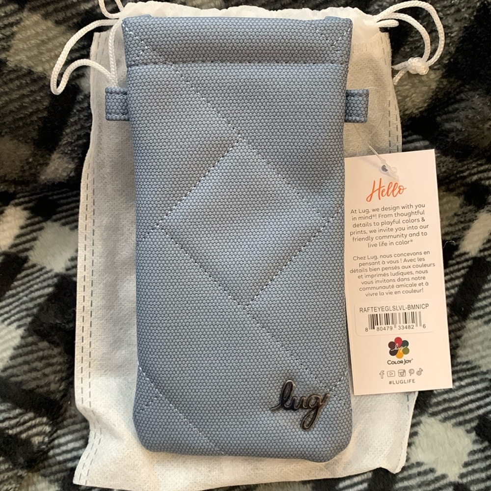 NWT - LUG Raft Matte Luxe VL glasses case